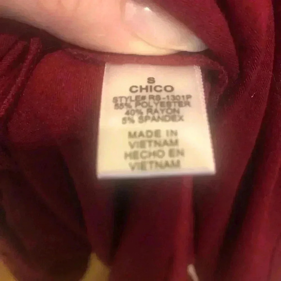 Zeanna premium Chico style dress-sz sm - Picture 3 of 4